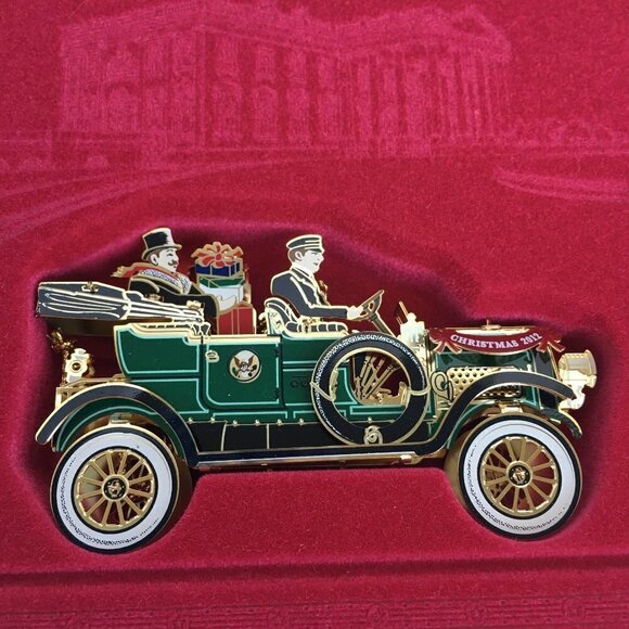 NEW 2012 White House Historical Association Christmas Ornament With Box - Taft - Picture 3 of 8